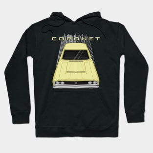 Dodge Coronet 1968 - yellow Hoodie